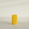 Lisbon Medium Round Fiberglass Planter - 14 in x 14 in x 25 in - Gloss Saffron - Gloss Saffron,14 in x 14 in x 25 in