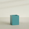 Brisbane Large Rectangle Fiberglass Planter - 24 in x 24 in x 32 in - Satin Sea Foam - Satin Sea Foam,24 in x 24 in x 32 in