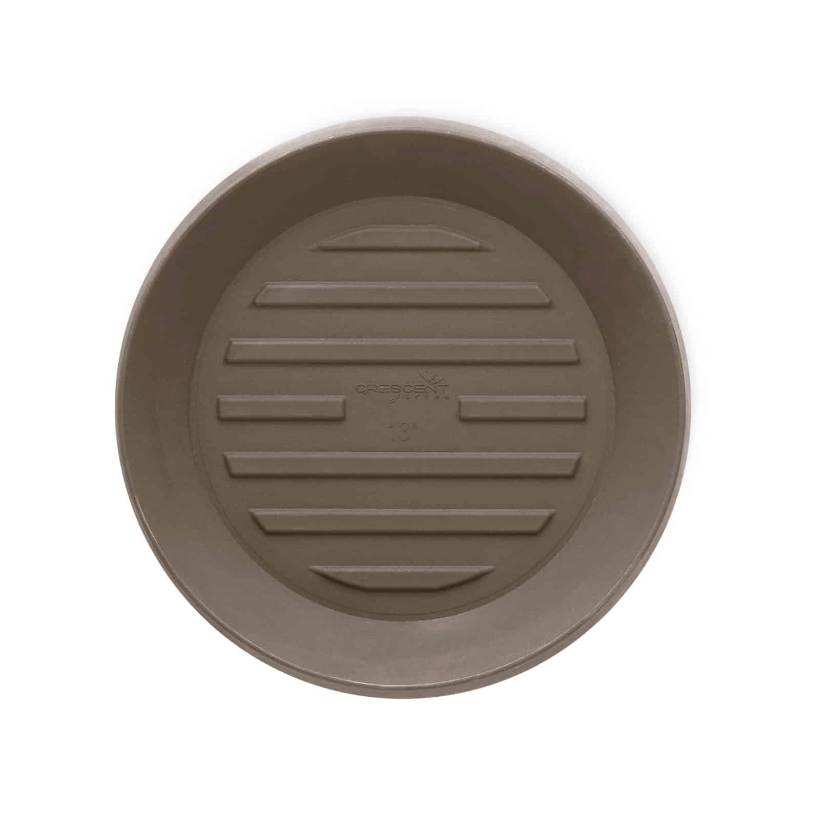 Round Saucer - 11in - Mocha - Mocha,11in