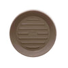 Round Universal Saucer - 11in OD, 8.5in ID - Mocha - Mocha,11" Ext. (8.5" Int.)