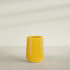 Tall Hayden Medium Round Fiberglass Planter - 15 in x 15 in x 23 in - Gloss Saffron - Gloss Saffron,15 in x 15 in x 23 in