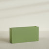 Milano Extra Large Narrow Rectangle Fiberglass Planter - 48 in x 10 in x 24 in - Satin Green - Satin Green,48 in x 10 in x 24 in