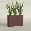 16"-Wide Rectangle - 60in x 16in x 42in - Weathered Steel - Rust - Weathered Steel - Rust,60 in x 16 in x 42 in