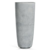 Lofto Tall Planter – Concrete Stone Finish – Fiberglass Indoor/Outdoor and Weather-Resistant Large Planter (14.5" D x 30.5" H Exterior, 13.4" D x 30.3" H Interior) - Concrete Stone,14.5 in x 14.5 in x 30.5 in - Concrete Stone,14.6 in diam. x 30.5 in  - Concrete Stone,14.6 in diam. x 30.5 in