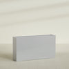 Delray Extra Large Long Rectangle Fiberglass Planter - 60 in x 12 in x 32 in - Metallic Silver - Metallic Silver,60 in x 12 in x 32 in