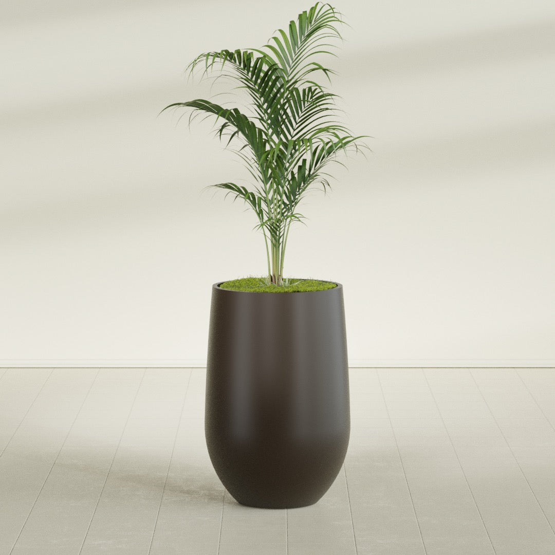 Westfield - 20in diam. x 30in - Matte Brown - Matte Brown,20 in diam. x 30 in H