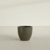 Wannsee Medium Round Fiberglass Planter - 27 in x 27 in x 24 in - Matte Bronze - Matte Bronze,27 in x 27 in x 24 in
