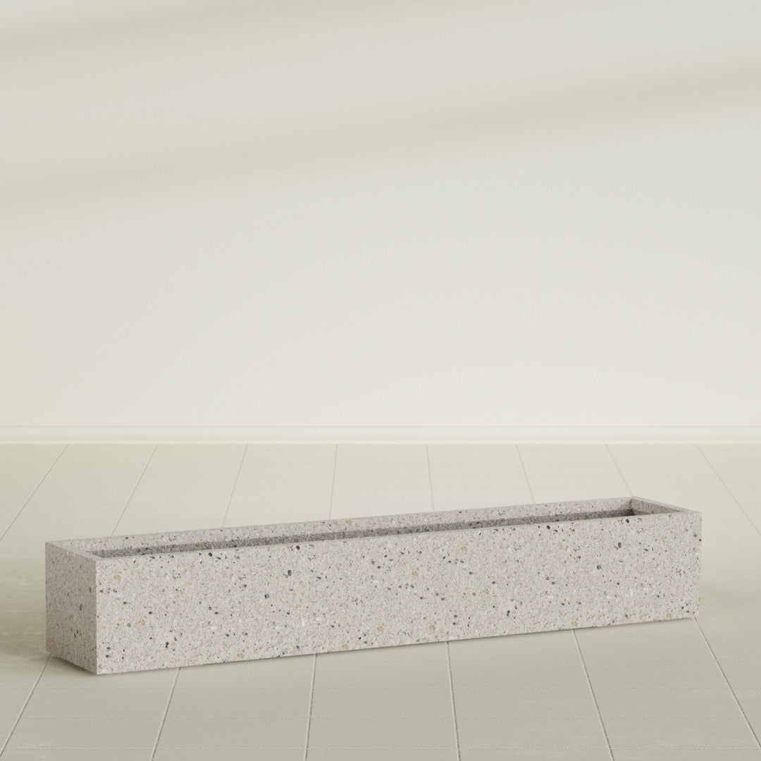 14"-Wide Rectangle - 72in x 14in x 12in - StoneLight - Greystone - StoneLight - Greystone,72 in x 14 in x 12 in