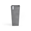 Rotterdam Medium Tall Square Planter - 12.6 in x 12.6 in x 27.5 in - Grey - Grey,12.5 in x 12.5 in x 27.5 in,Planter Only