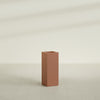 Delray Large Tall Rectangle Fiberglass Planter - 12 in x 12 in x 32 in - Matte Terracotta - Matte Terracotta,12 in x 12 in x 32 in