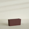 Tapered Rectangle - 36in x 12in x 18in - Weathered Steel - Rust - Weathered Steel - Rust,36 in x 12 in x 18 in