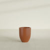 Valencia Small Round Fiberglass Planter - 15 in x 15 in x 18 in - Matte Terracotta - Matte Terracotta,15 in x 15 in x 18 in