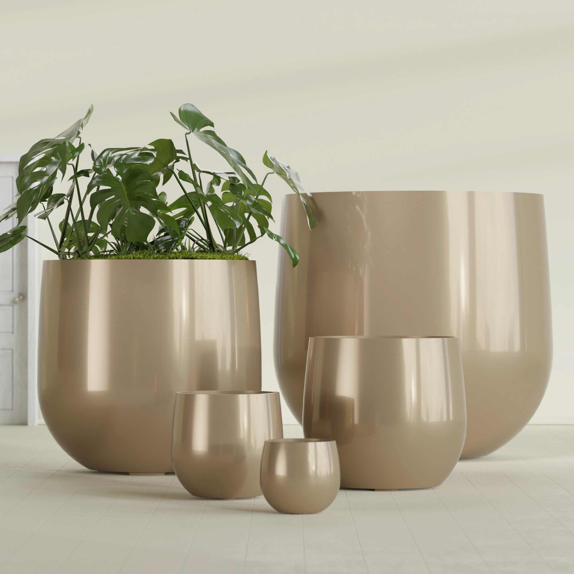 Westfield - 15in diam. x 14in - Metallic Gold - Metallic Gold,38 in diam. x 36 in H