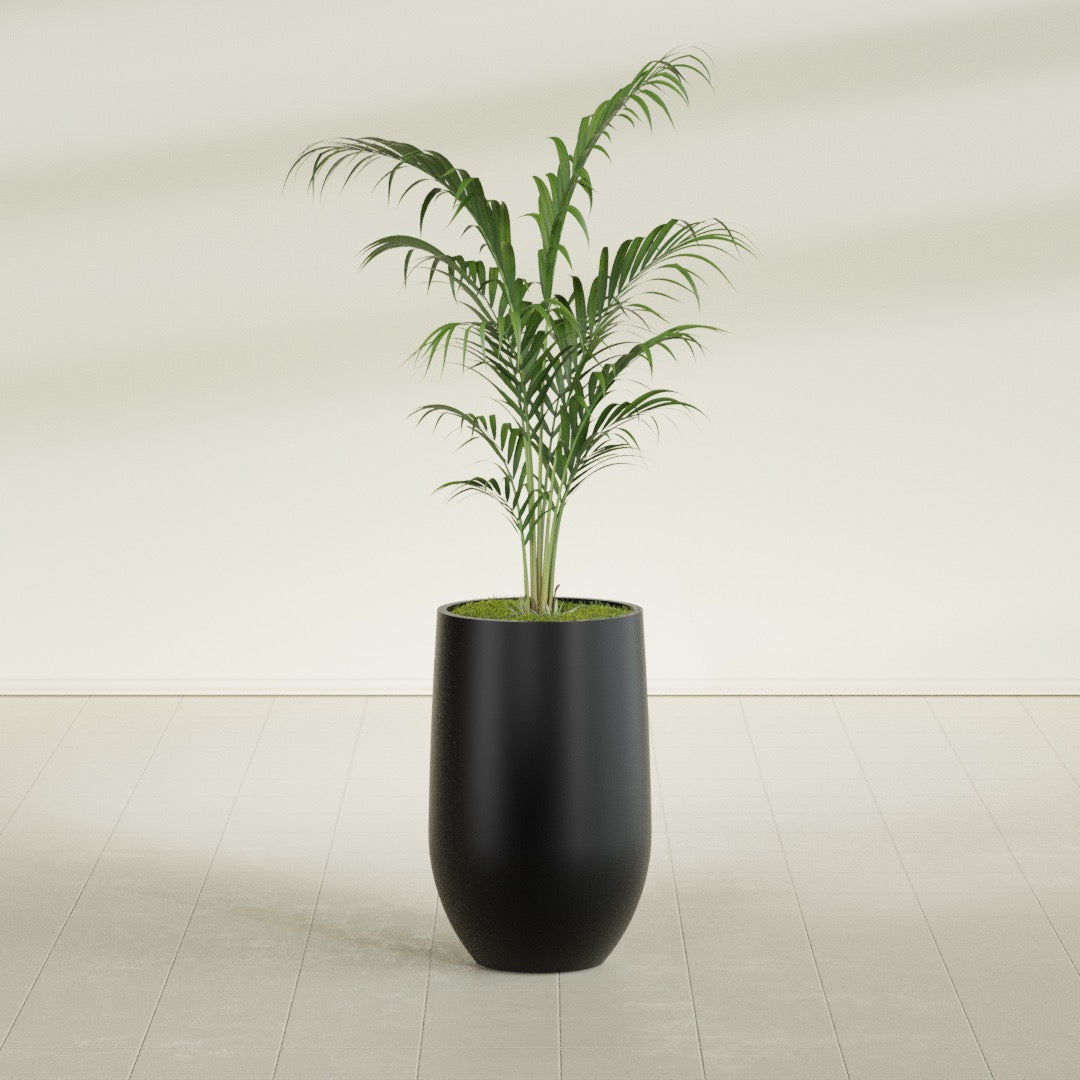 Westfield - 15in diam. x 24in - Matte Black - Matte Black,15 in diam. x 24 in H