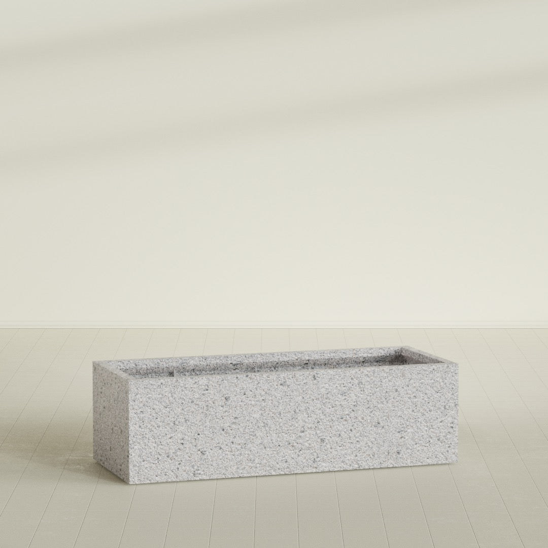 24"-Wide Rectangle - 60in x 24in x 18in - StoneLight - Pearlstone - StoneLight - Pearlstone,60 in x 24 in x 18 in