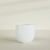 Westfield - 15in diam. x 14in - Matte White - Matte White,34 in diam. x 32 in H