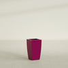Toulan Medium Tall Tapered Square Fiberglass Planter - 12 in x 12 in x 22 in - Gloss Eggplant - Gloss Eggplant,12 in x 12 in x 22 in
