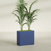 Potsdam Large Rectangle Fiberglass Planter - 36 in x 16 in x 32 in - Matte Cobalt Blue - Matte Cobalt Blue,36 in x 16 in x 32 in