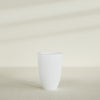 Brannan Large Round Fiberglass Planter - 24 in x 24 in x 35 in - Gloss White - Gloss White,24 in x 24 in x 35 in