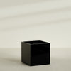 Montroy Extra Large Cube Square Fiberglass Planter - 48 in x 48 in x 48 in - Gloss Black - Gloss Black,48 in x 48 in x 48 in