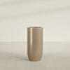 Saint Tropez Large Tall Round Fiberglass Planter - 20 in x 20 in x 43 in - Metallic Gold - Metallic Gold,20 in x 20 in x 43 in
