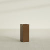 Perth Large Tall Rectangle Fiberglass Planter - 16 in x 16 in x 42 in - Metallic Bronze - Metallic Bronze,16 in x 16 in x 42 in