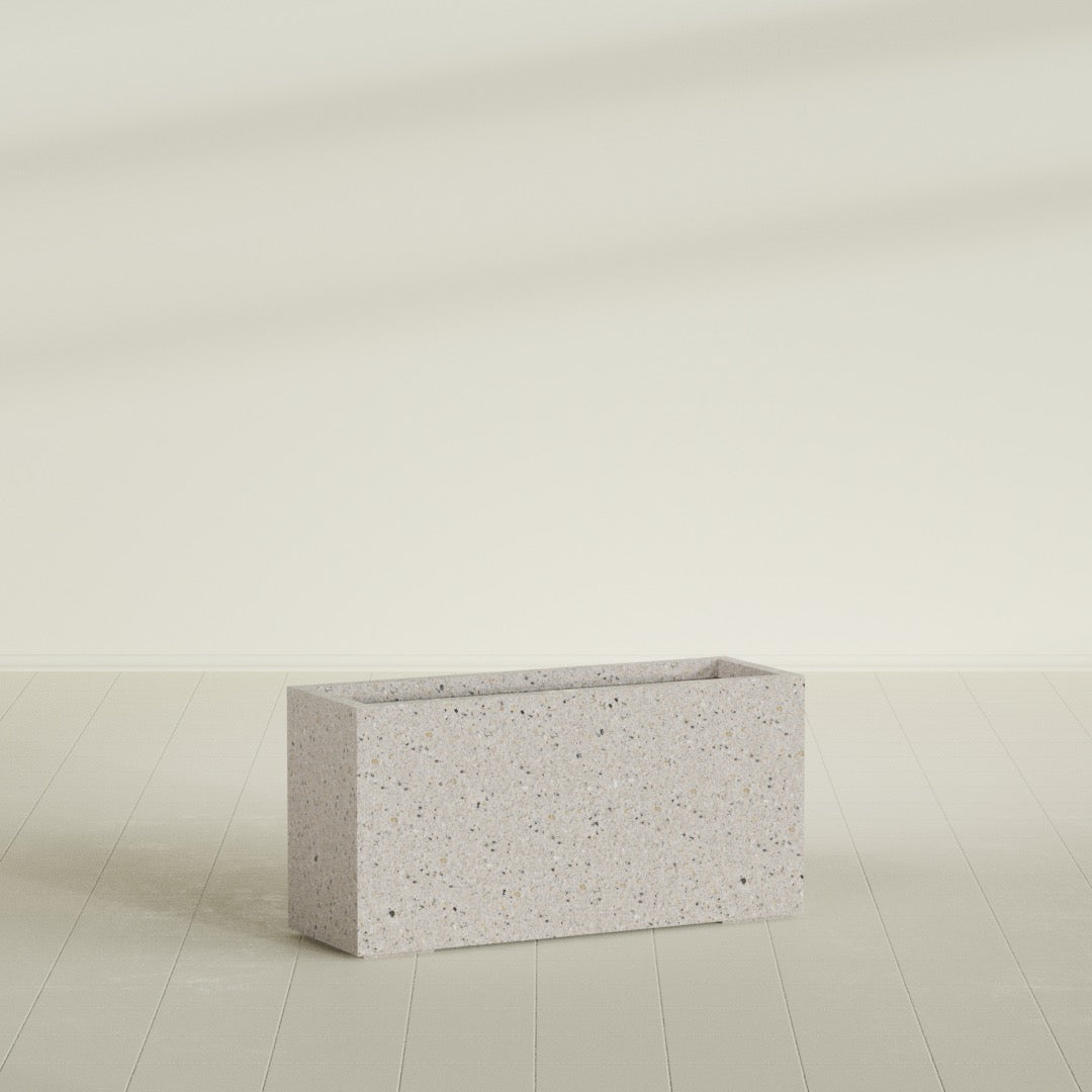 12"-Wide Rectangle - 36in x 12in x 18in - StoneLight - Greystone - StoneLight - Greystone,36 in x 12 in x 18 in