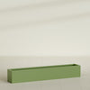 Monaco Rectangle - 44in x 7in x 7 - Satin Green - Satin Green,44 in x 7 in x 7 in