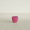Wannsee Small Round Fiberglass Planter - 15 in x 15 in x 13 in - Gloss Pink Violet - Gloss Pink Violet,15 in x 15 in x 13 in