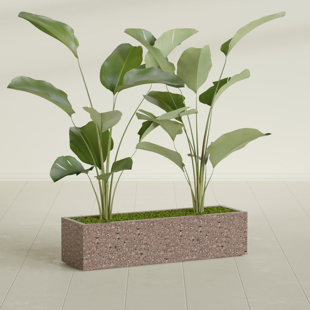 14"-Wide Rectangle - 48in x 14in x 12in - StoneLight - Sunstone - StoneLight - Sunstone,48 in x 14 in x 12 in