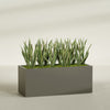 Granada Extra Large Long Rectangle Fiberglass Planter - 60 in x 24 in x 24 in - Matte Bronze - Matte Bronze,60 in x 24 in x 24 in