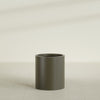 Rio Grande Medium Round Fiberglass Planter - 18 in x 18 in x 20 in - Matte Bronze - Matte Bronze,18 in x 18 in x 20 in