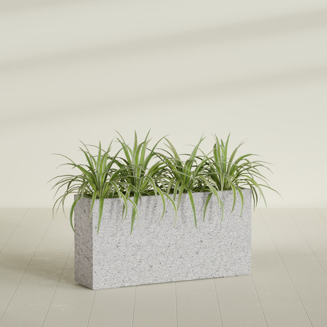 12"-Wide Rectangle - 48in x 12in x 24in - StoneLight - Greystone - StoneLight - Greystone,48 in x 12 in x 24 in