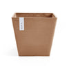 Rotterdam Small Square Planter - 8 in x 8 in x 7 in - Terracotta - Terracotta,8 in x 8 in x 7 in,Planter Only