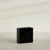 Milano Medium Narrow Rectangle Fiberglass Planter - 24 in x 10 in x 24 in - Gloss Black - Gloss Black,24 in x 10 in x 24 in