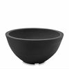 Delano Round - 19.8in diam. x 10in - Caviar Black - Caviar Black,19.8in diam. x 10in