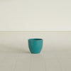 Wannsee Small Round Fiberglass Planter - 15 in x 15 in x 13 in - Satin Sea Foam - Satin Sea Foam,15 in x 15 in x 13 in