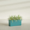 Hollywood Large Narrow Rectangle Fiberglass Planter - 36 in x 12 in x 24 in - Satin Sea Foam - Satin Sea Foam,36 in x 12 in x 24 in