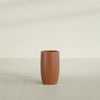 Lisbon Medium Round Fiberglass Planter - 14 in x 14 in x 25 in - Matte Terracotta - Matte Terracotta,14 in x 14 in x 25 in