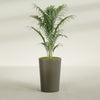 Tegel Medium Round Fiberglass Planter - 18 in x 18 in x 26 in - Matte Bronze - Matte Bronze,18 in x 18 in x 26 in