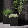 Reglito Cube Planter - 31.5 in x 31.5 in x 31.5 in - Brown Stone - Brown Stone,31.5 in x 31.5 in x 32 in
