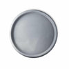 Round Universal Saucer - 22in OD, 19.8in ID - Weathered Concrete - Weathered Concrete,22" Ext. (19.8" Int.)