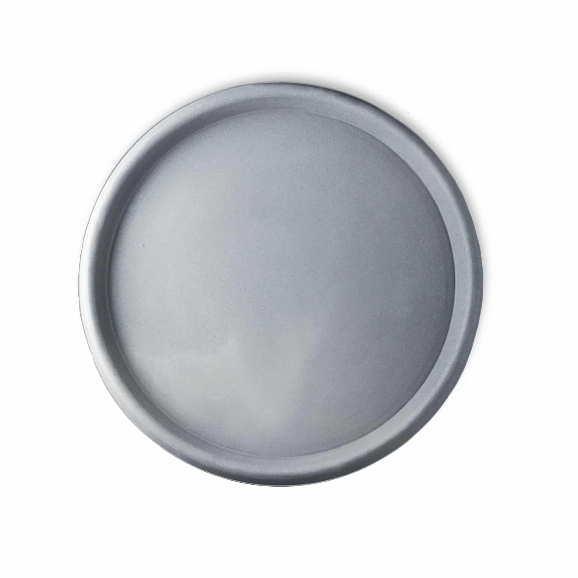 Round Saucer - 22in - Weathered Concrete - Weathered Concrete,22in