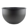 Clymer Small Hanging Bowl Plastic Planter - 12 in x 12 in x 7 in - Charcoal Metallic - Charcoal Metallic,12 in x 12 in x 7 in