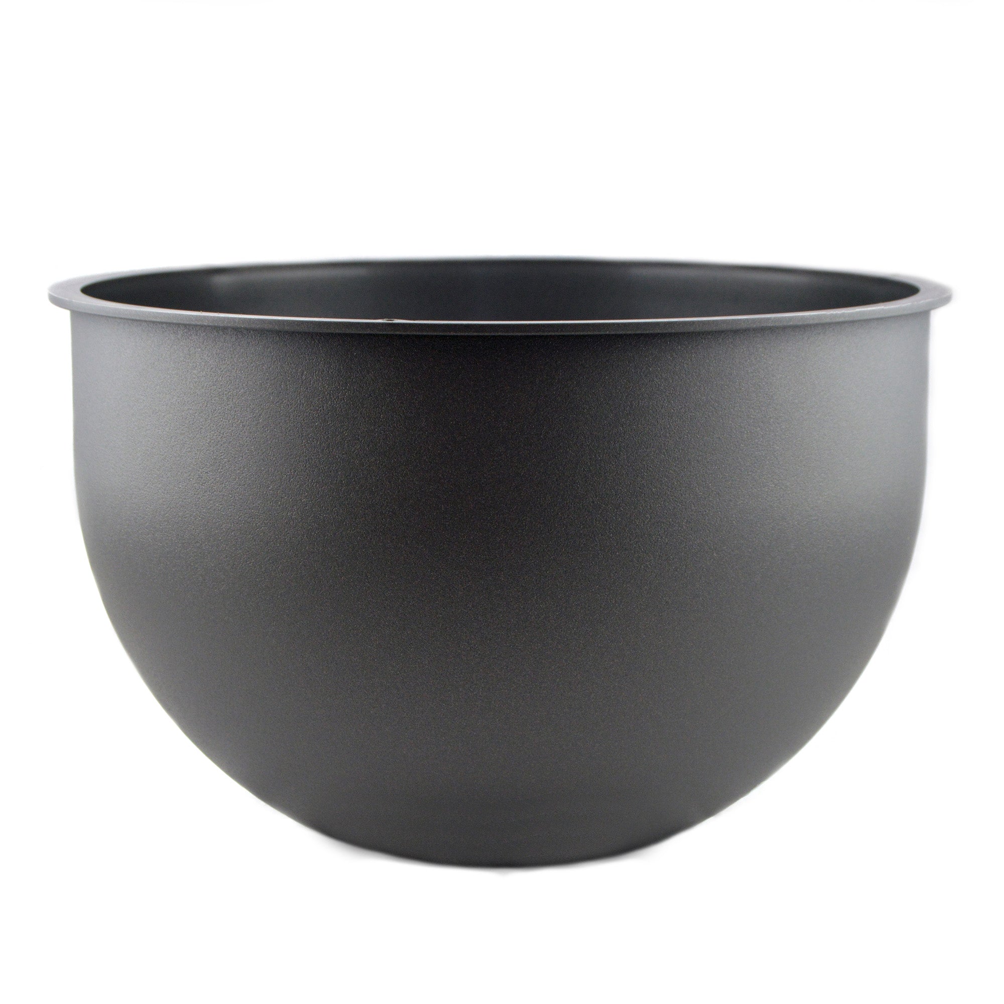 Clymer Small Hanging Bowl Plastic Planter - 12 in x 12 in x 7 in - Charcoal Metallic - Charcoal Metallic,12 in x 12 in x 7 in