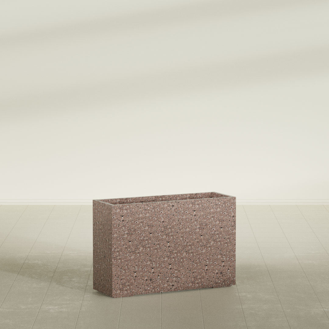 ProTone Fiberglass Premium Finish Extra Large Rectangle Planter - 60 in x 16 in x 32 in - StoneLight - Sunstone - StoneLight - Sunstone,60 in x 16 in x 32 in