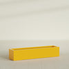 Cuba Extra Large Long Rectangle Fiberglass Planter - 60 in x 14 in x 12 in - Gloss Saffron - Gloss Saffron,60 in x 14 in x 12 in