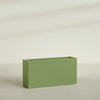 Hollywood Extra Large Narrow Rectangle Fiberglass Planter - 48 in x 12 in x 24 in - Satin Green - Satin Green,48 in x 12 in x 24 in