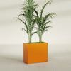 Potsdam Large Rectangle Fiberglass Planter - 36 in x 16 in x 32 in - Gloss Tangerine - Gloss Tangerine,36 in x 16 in x 32 in