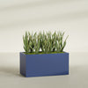 Granada Extra Large Long Rectangle Fiberglass Planter - 48 in x 24 in x 24 in - Matte Cobalt Blue - Matte Cobalt Blue,48 in x 24 in x 24 in